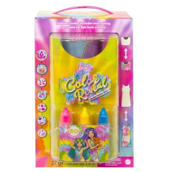 Barbie Color Reveal Tie Dye Fashion Maker Doll